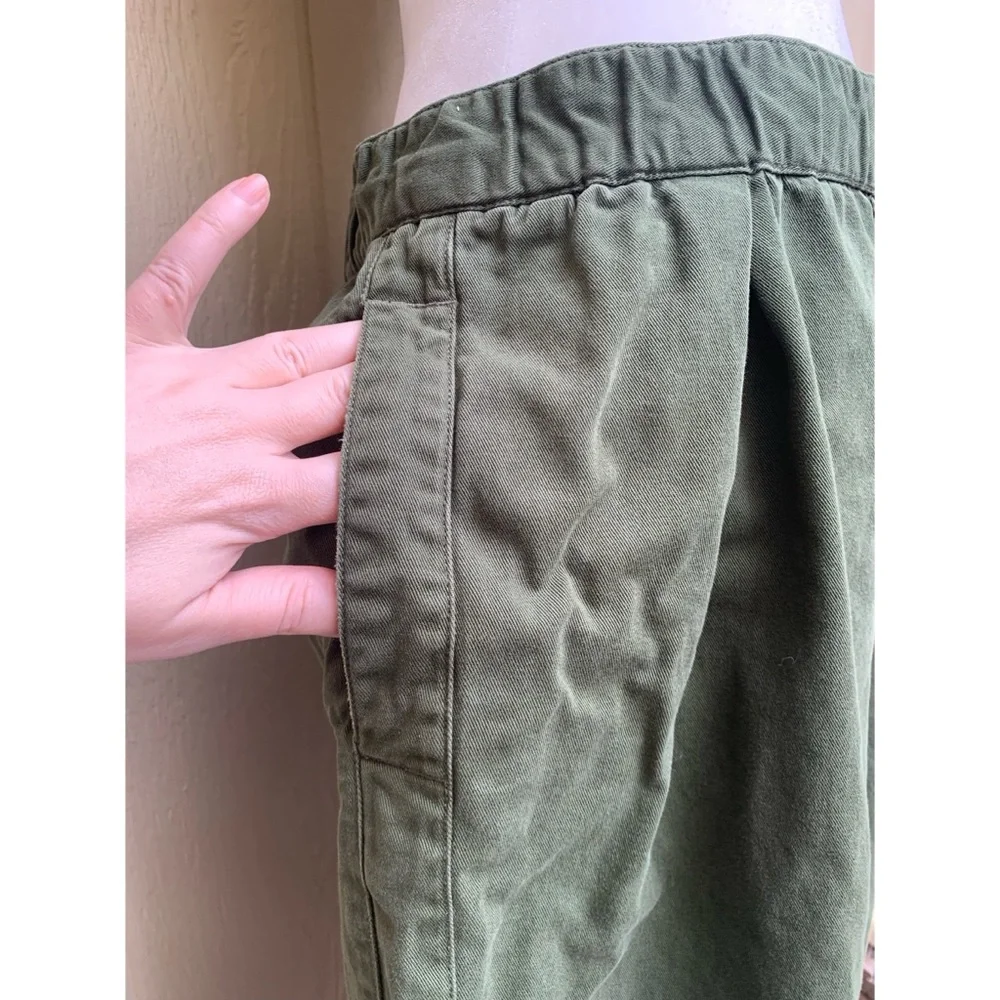 Free People After Love Cuff Pants Green Medium